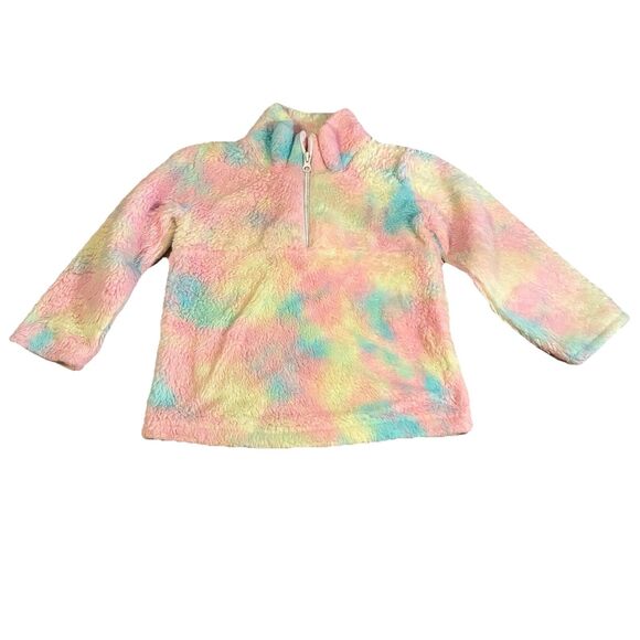 Posies & Pistols Co. Toddler Girl’s Tye Dye Pastel Jacket. Size Medium 3T - Picture 5 of 7
